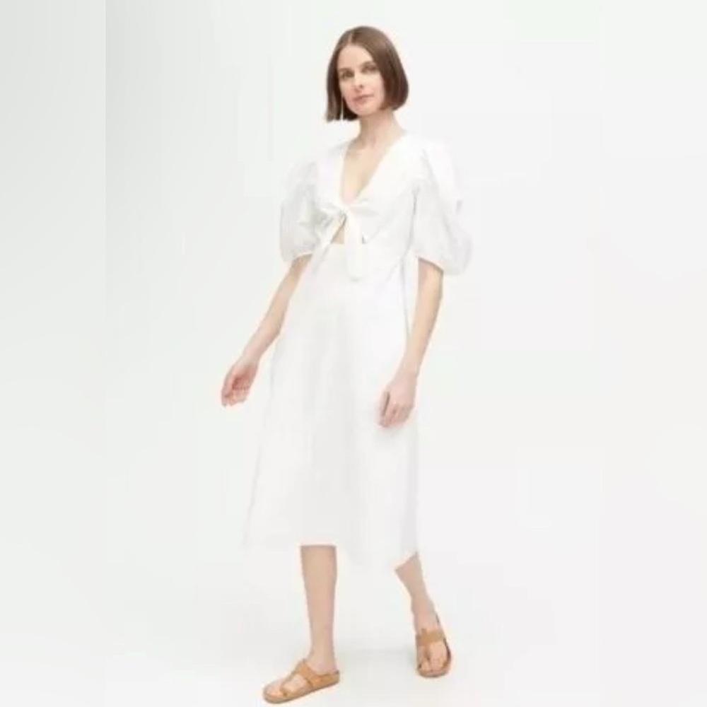 RHODE Greer Cutout Dress in White Size 2